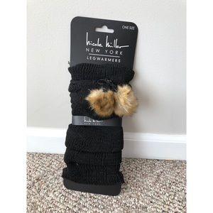 SOLD Black leg warmers